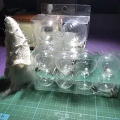 franc francクリスマスオーナメント クリアボール