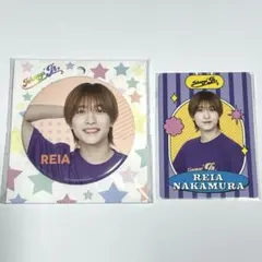 中村嶺亜 缶バッジ プロフィールカードセット