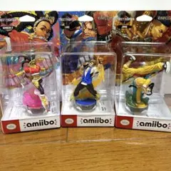 amiibo ストリートファイター6 キンバリー ジェイミー ルーク 3体