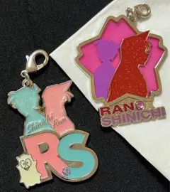 名探偵コナン ユニバ 新一 蘭 コレクタブルチャーム セット