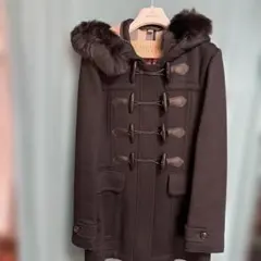 Burberry Brit ブラック ダッフルコート