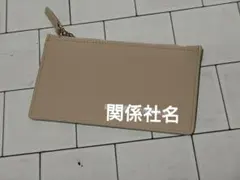 小銭入れ　カード入れ　ファスナーポーチ