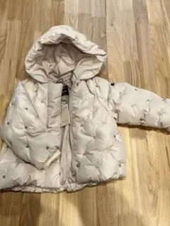 pdtit main ハート刺繍中綿ジャケット