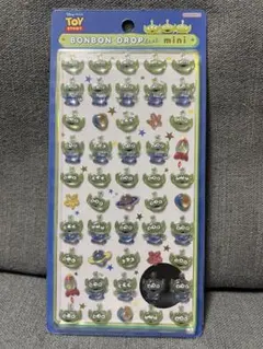 【正規品】ディズニー　ボンボンドロップシール mini リトルグリーンメン