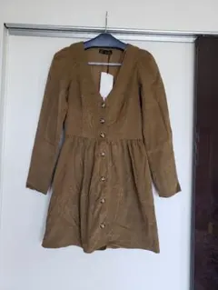 ZARA　コーディロイワンピース