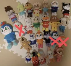 アンパンマン　ぬいぐるみ　3体から