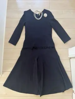 DES PRES  デプレ　セットアップ　ネイビー　クリーニング済
