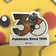 韓国限定】ポケモン 30周年 メガフェスタ ステッカー レックウザ