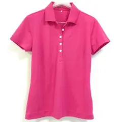 NIKE GOLF ナイキ ポロシャツ カラー ピンク サイズ L