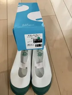 Achilles バレーエコロジー 21.5cm グリーン