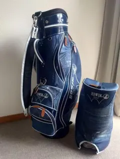 【希少★早い物勝ち】EDWIN デニム風 キャディバッグ エドウィン ジーンズのサムネイル