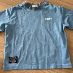 b.ROOM メッシュTシャツ 100cm ブルーのサムネイル