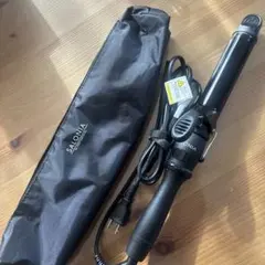 サロニア セラミックカールアイロン 32mm ブラック SL-008AB