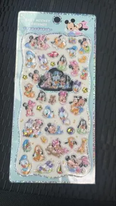 【正規品】プチドロップステッカー　ディズニー　ベビーミッキー＆フレンズ