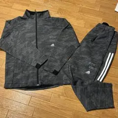 adidas グレー ジャージセット 160