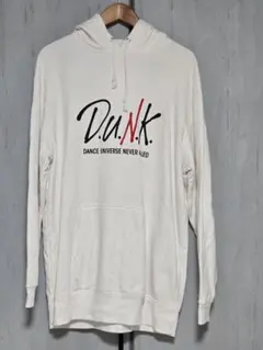 D.U.N.K パーカー 白