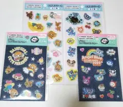 エンジェルブルー　デイジーラバーズ　エポキシデニムシール　4点　ナルミヤ　セリア