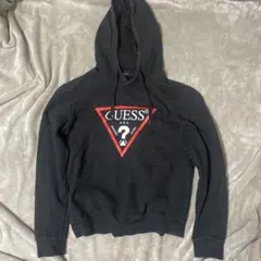 GUESS ブラック パーカー Lサイズ　即配送