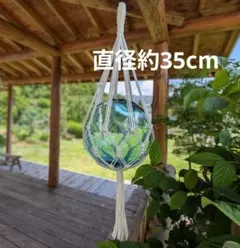 海人が編んだガラス玉 浮き玉 3個セット 網付き インテリア - メルカリ