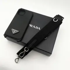✨付属品完備・美品✨PRADA iPhone14 ケース ショルダーストラップ
