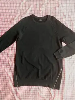 ZARA MAN　ザラマン　サイドジップ ロングスウェット　サイズL