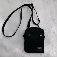 PORTER ポーター ILS ミニショルダーバッグ ブラック レッド 3335のサムネイル