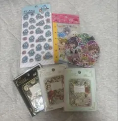 サンリオぷっくり・シール帳・平成レトロシールセット