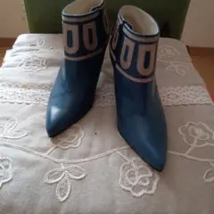 Pine Shoes ブーティ ブルー ゴールドのサムネイル