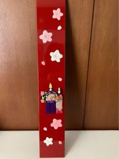 桜立ち雛塗板飾り☆雛飾り♪のサムネイル
