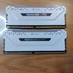 CORSAIR Vengeance RGB 0GB DDR4 ダミーメモリ　白