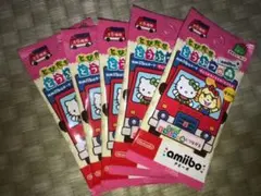 amiiboカード どうぶつの森　サンリオ　5パック