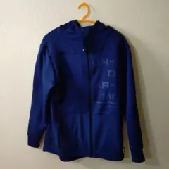 Under Armour ネイビー フード付きパーカー XXL