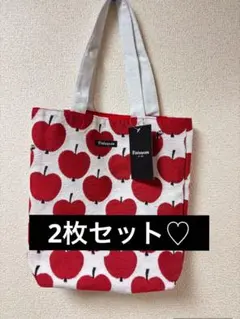 MARUSHIN Finlayson フィンレイソン　トートバッグ 赤いリンゴのサムネイル