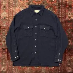 WOOLRICH ウールリッチ ウールシャツ ネイビー XL メキシコ製 XL