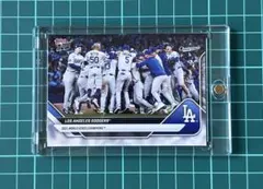LA Dodgers Topps Now #WS-15 WS 優勝 ドジャース