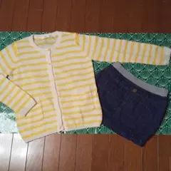 ライトオン　【只今お値下げ中】セーターとスカートセット　140