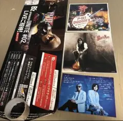 ②B'z ビーズ 松本孝弘 稲葉浩志　特典　非売品ポスター　メガジャケ