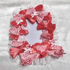 硬質ケース トレカケース デコ ‪‪❤︎‬ レッド 赤 B8