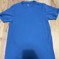 値下げ不可　未使用　スーピマコットンTシャツ　ブルー