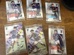 日本代表 サッカートレーディングカードセット　13枚