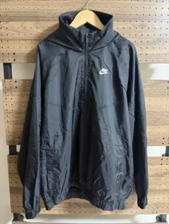 Nike ウーブントラックジャケットアノラックブラック ナイロンジャケット