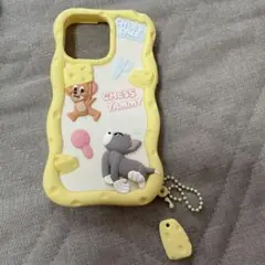 iPhone 14 Pro Max用 ケース チーズデザイントムとジェリー
