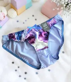 ☆タンス整理品 SANEIグラデーション 花柄 パンティ♪L
