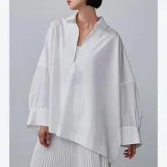 YLEVE 25SS ブリエンヌ コットン タイプライター ブラウス シャツ 