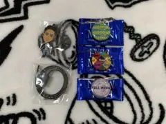 登坂広臣 ゴムブレス 首振りキーホルダー 缶バッジ セット