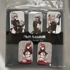 NieR ニーアオートマタ 缶バッジセット 2B 9S A2 書店コラボ 書物