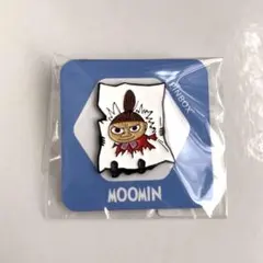 新品　ムーミン　PINBOX ピンバッジ　紙を破るミイ　リトルミイ