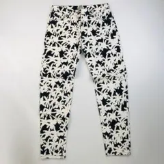 KENZO★ケンゾー 総花柄ペイント加工 ストレッチデニムパンツ(36)のサムネイル