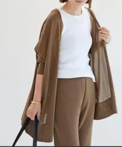 Deuxieme Classe shake code ショートカーディガン