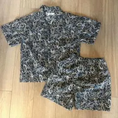 PAIR MANO ペイズリーセットアップ　130センチ